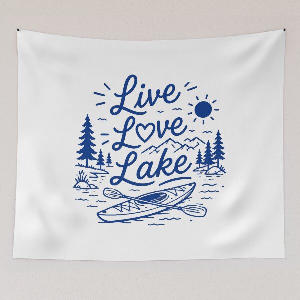 Item preview, Live Love Lake designed and sold by gunaone-design.