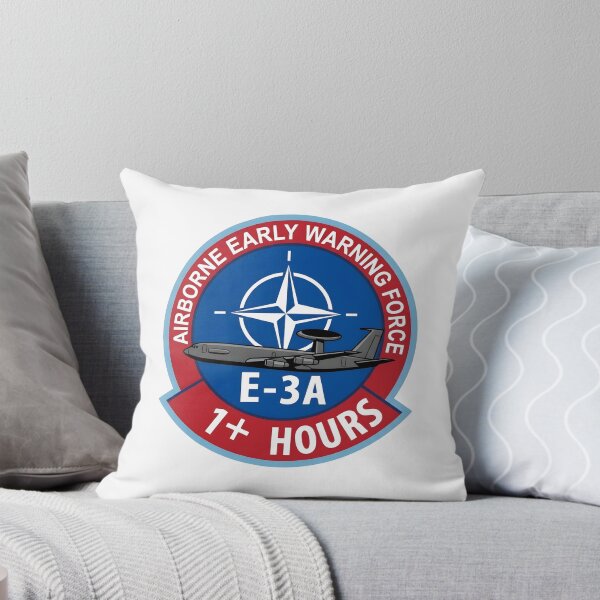 Item preview, NATO Airborne Early Warning Force E-3A "1+ Hours" Flight Milestone Patch designed and sold by CharlieDesings.