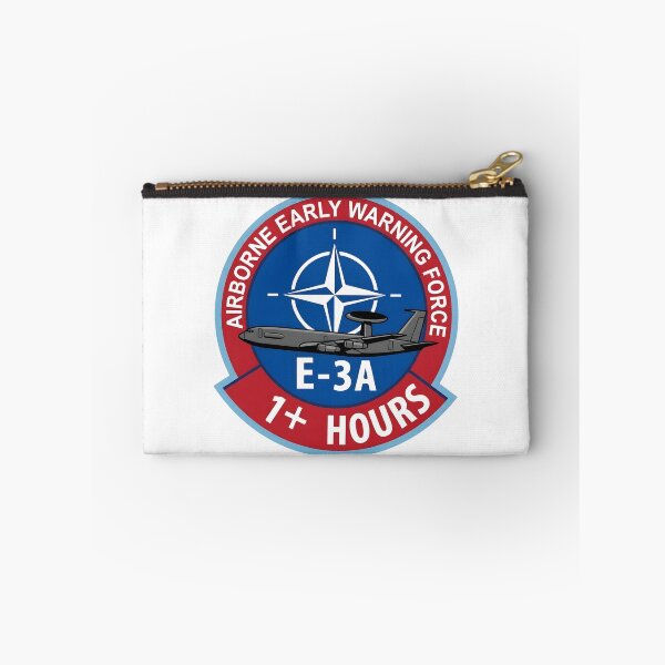 Item preview, NATO Airborne Early Warning Force E-3A "1+ Hours" Flight Milestone Patch designed and sold by CharlieDesings.