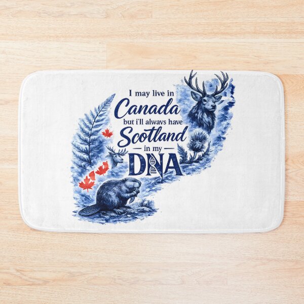 Item preview, Canadian Address, Scottish Roots designed and sold by SMalcolmDesigns.