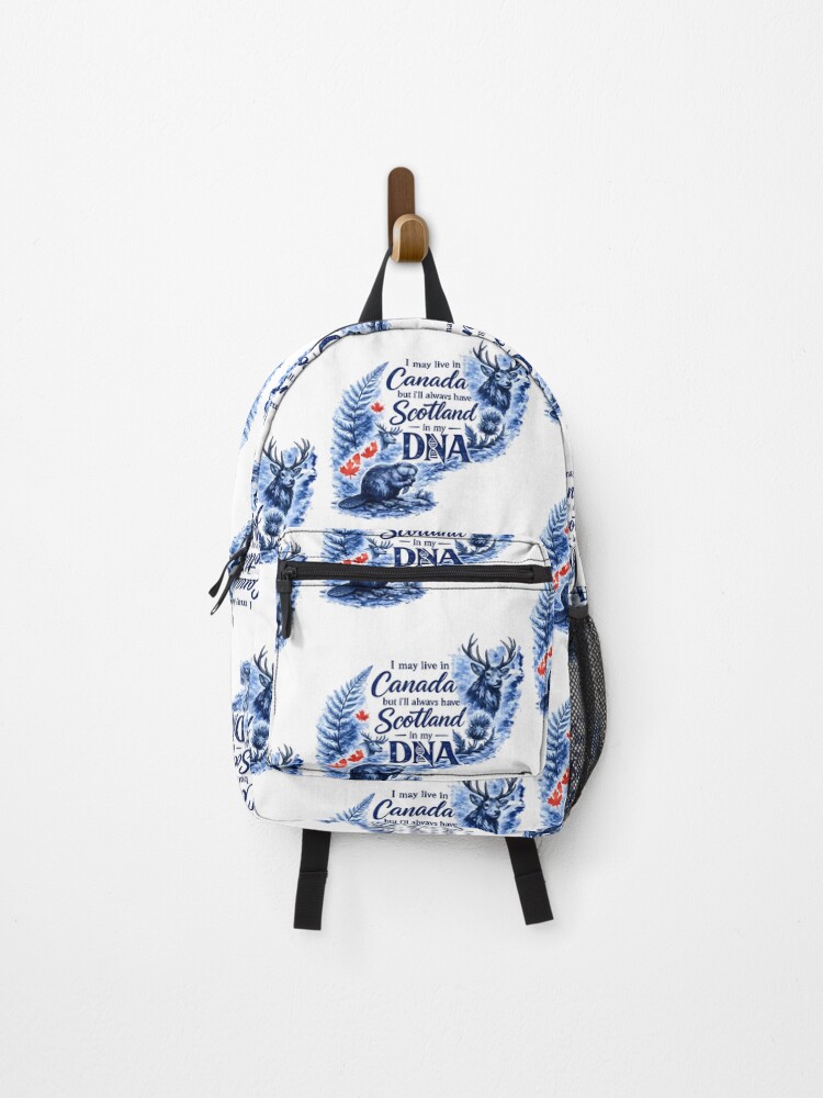 Thumbnail 1 of 3, Backpack, Canadian Address, Scottish Roots designed and sold by Malcsama.
