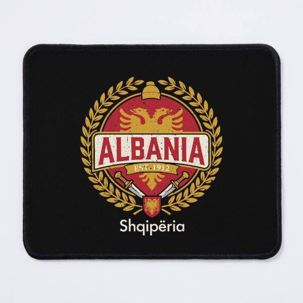 Item preview, Albania Shqiperia Est 1912 Eagle Crest designed and sold by crouchingpixel.