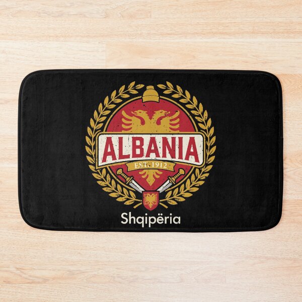 Item preview, Albania Shqiperia Est 1912 Eagle Crest designed and sold by crouchingpixel.