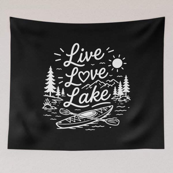 Item preview, Live Love Lake Kayaking designed and sold by gunaone-design.