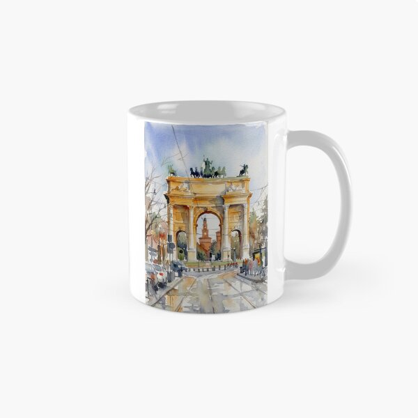 Item preview, Arco della Pace Milan Watercolor designed and sold by caracatita75.