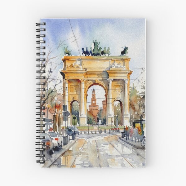 Item preview, Arco della Pace Milán Acuarela designed and sold by caracatita75.