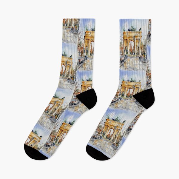 Item preview, Arco della Pace Milan Watercolor designed and sold by caracatita75.