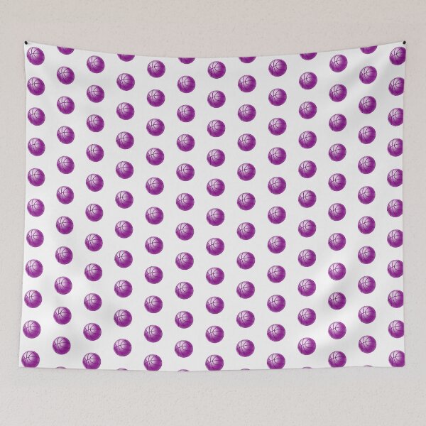 Item preview, Purple Basketball Line Art Illustration designed and sold by pattern-archive.