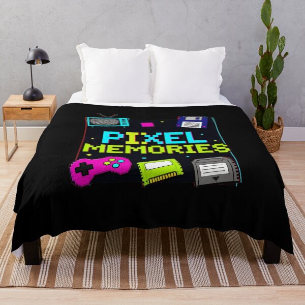 Item preview, Pixel Memories Retro Technology 80s 90s Nostalgia Design designed and sold by PixelBlob.