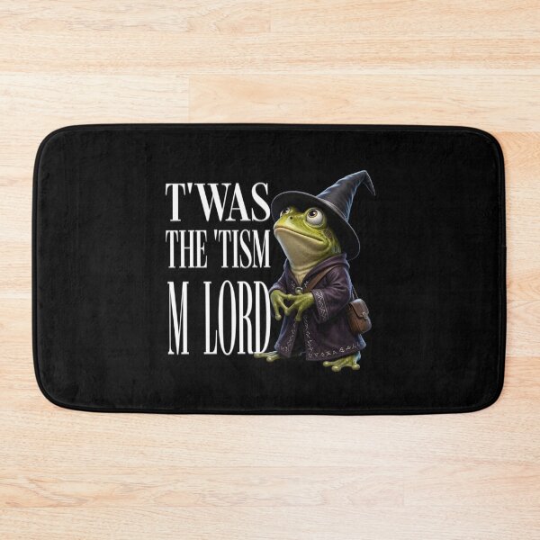 Item preview, Twas The Tism M Lord funny Frog  designed and sold by TheEndDesign.