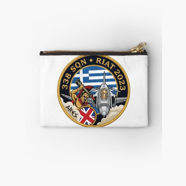 Item preview, Hellenic Air Force 338 Squadron RIAT 2023 "Ares" Commemorative Patch designed and sold by CharlieDesings.