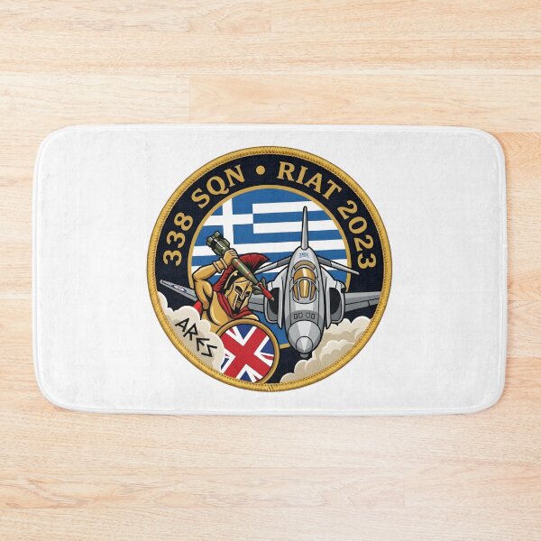 Item preview, Hellenic Air Force 338 Squadron RIAT 2023 "Ares" Commemorative Patch designed and sold by CharlieDesings.