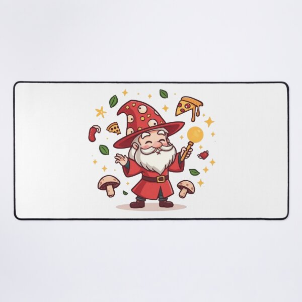 Item preview, Pizza Wizard Sticker | Cute Magical Pizza Mascot Fantasy Design designed and sold by Stylestickers55.