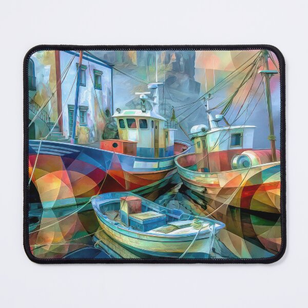 Item preview, Gran Canaria fishing boats  designed and sold by Brian Tarr.