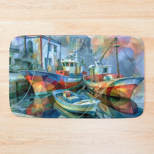 Item preview, Gran Canaria fishing boats  designed and sold by Brian Tarr.