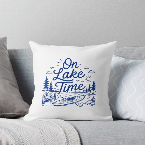 Item preview, On Lake Time Camping designed and sold by gunaone-design.