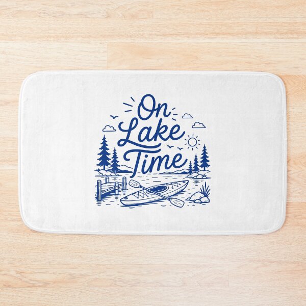 Item preview, On Lake Time Camping designed and sold by gunaone-design.
