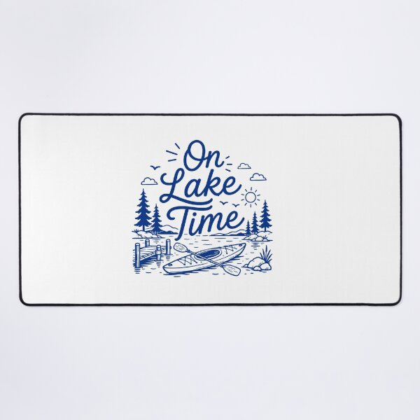 Item preview, On Lake Time Camping designed and sold by gunaone-design.