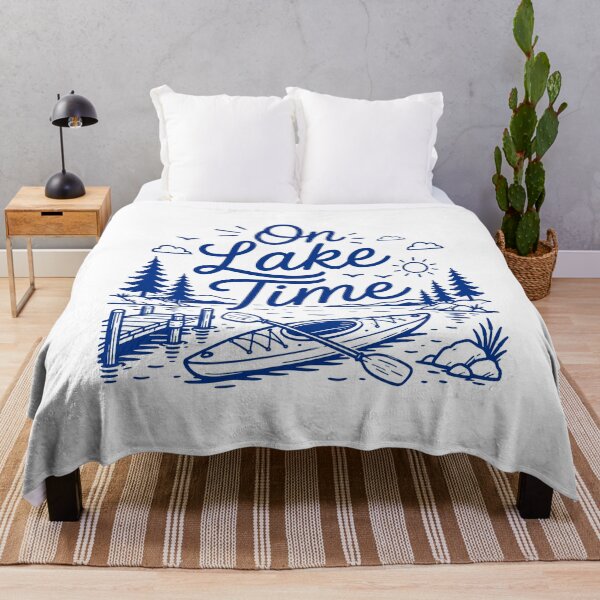 Item preview, On Lake Time Camping designed and sold by gunaone-design.
