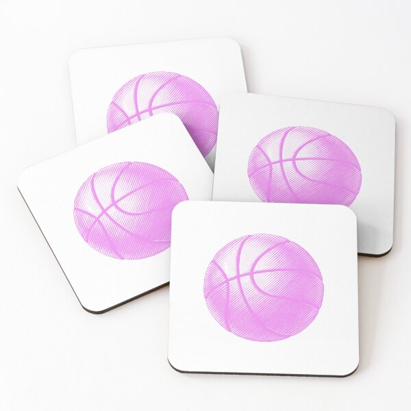 Item preview, Violet Basketball Line Art Illustration designed and sold by pattern-archive.