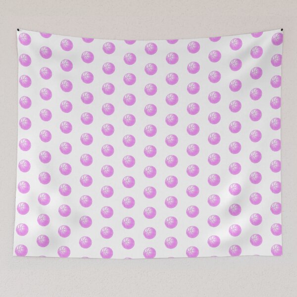 Item preview, Violet Basketball Line Art Illustration designed and sold by pattern-archive.