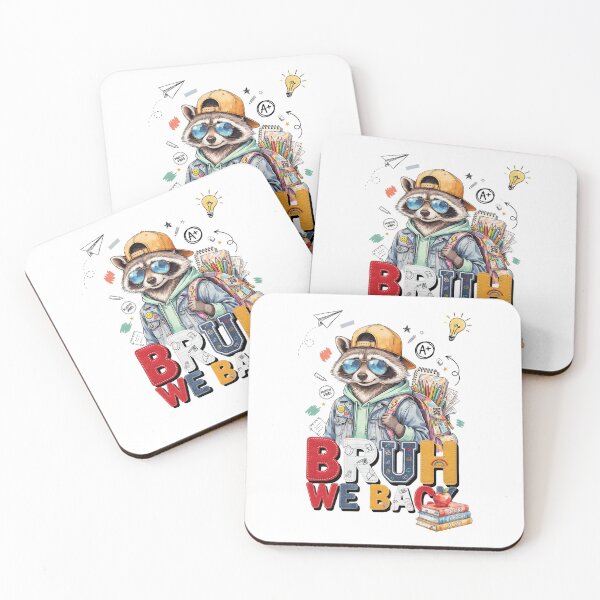 Item preview, Bruh We Back School Raccoon designed and sold by Lombardino.