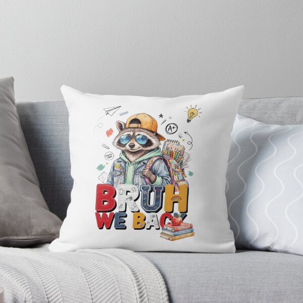 Item preview, Bruh We Back School Raccoon designed and sold by Lombardino.