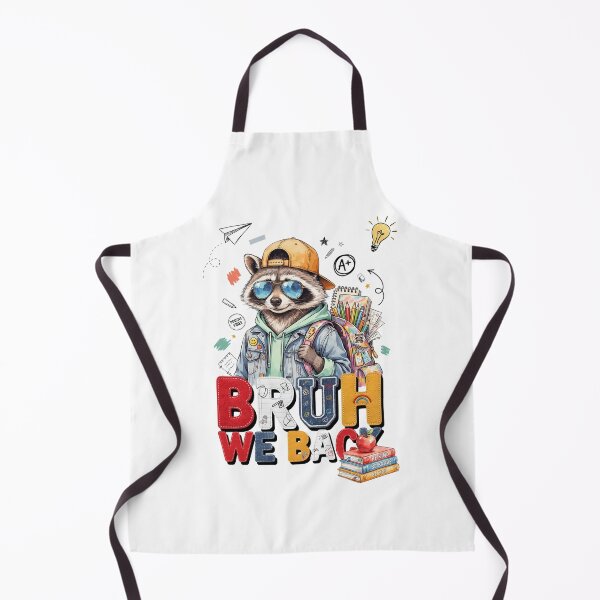 Item preview, Bruh We Back School Raccoon designed and sold by Lombardino.