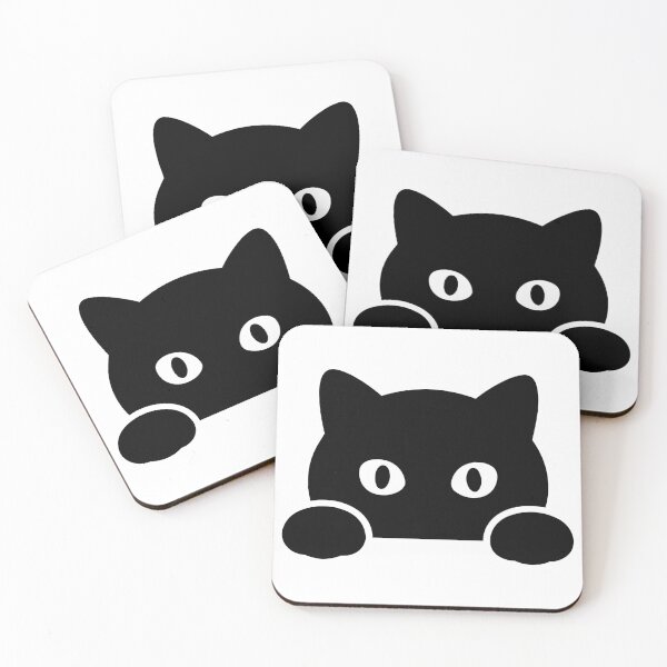 Item preview, Peek-a-Boo Cat designed and sold by SpaceformStudio.