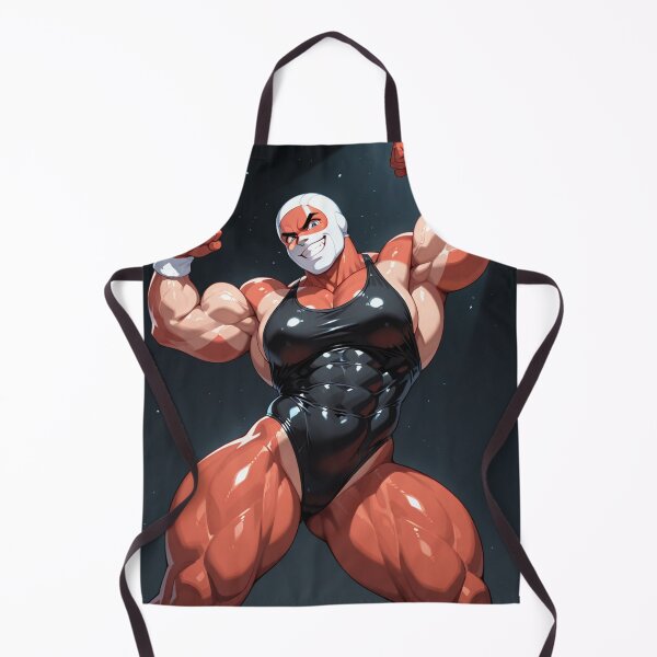Item preview, Manga - Muscular Lucha Libre Character, Dynamic Heroic Style designed and sold by AnimeShin.