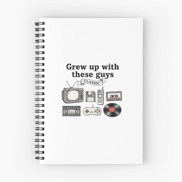 Item preview, Grew Up With These Guys Retro Technology Nostalgia designed and sold by PixelBlob.