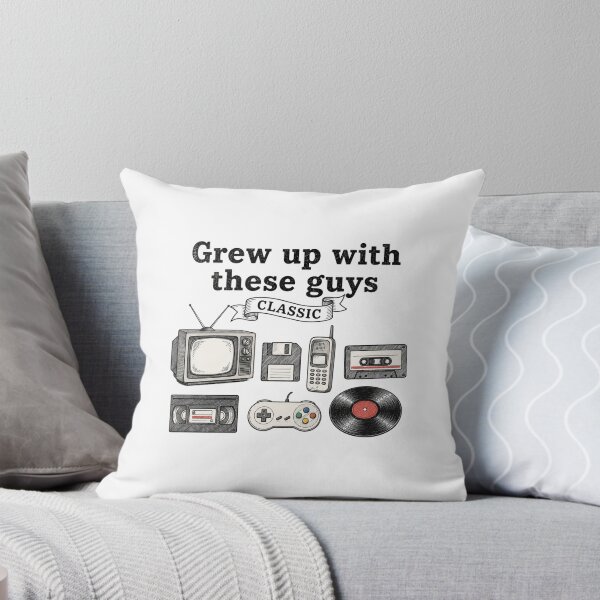 Item preview, Grew Up With These Guys Retro Technology Nostalgia designed and sold by PixelBlob.