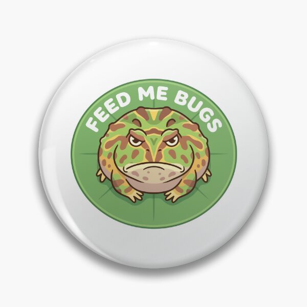 Item preview, Feed Me Bugs Pacman Frog Kawaii Lily Pad designed and sold by Arc2020.