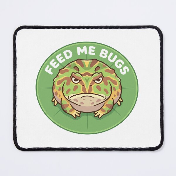 Item preview, Feed Me Bugs Pacman Frog Kawaii Lily Pad designed and sold by Arc2020.