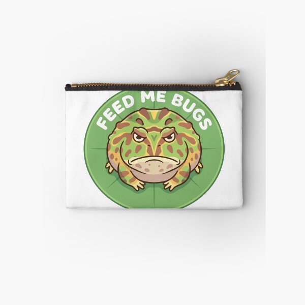 Item preview, Feed Me Bugs Pacman Frog Kawaii Lily Pad designed and sold by Arc2020.