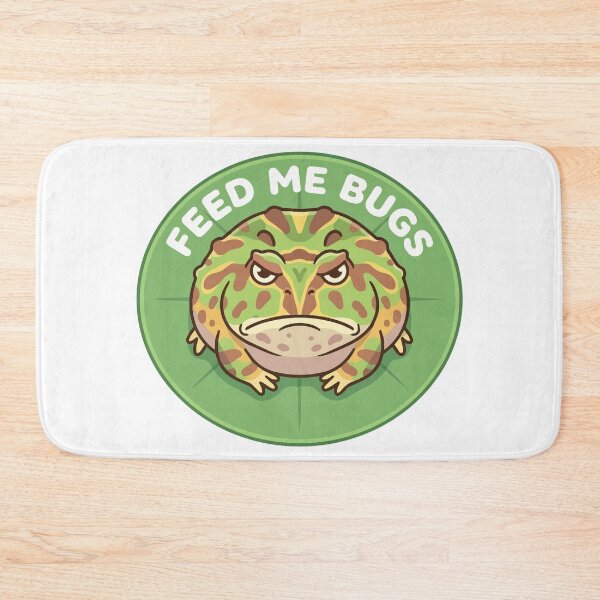 Item preview, Feed Me Bugs Pacman Frog Kawaii Lily Pad designed and sold by Arc2020.