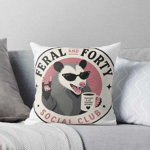 Item preview, Feral and Forty Social Club designed and sold by MTDesignLab.