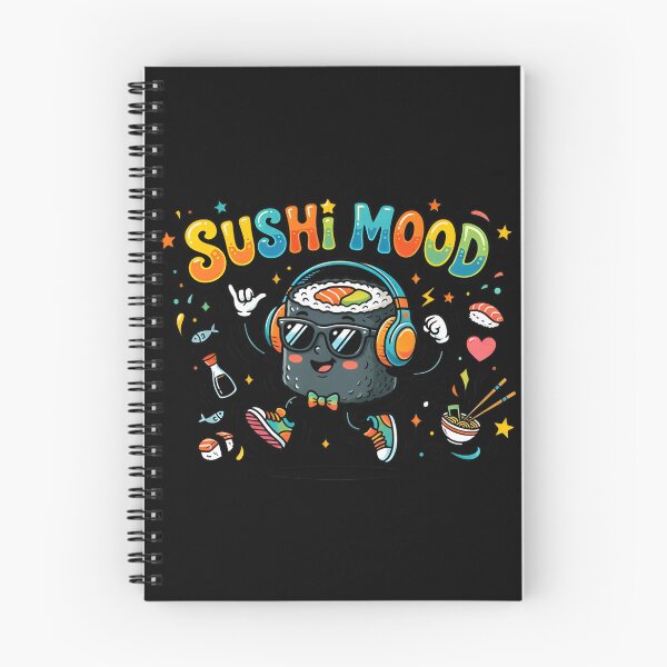 Item preview, Sushi Mood Funny Cool Sushi Roll Character designed and sold by MatPixStudio.