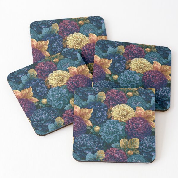 Item preview, Stunning Dahlias Texture  - Birthday Flower Pattern  - Mothers Day Gift For Mom designed and sold by RoyalStarsPatts.