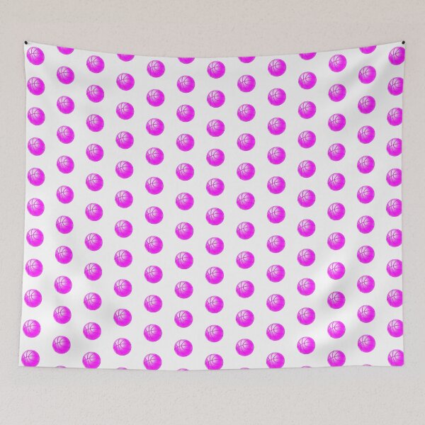 Item preview, Magenta Basketball Line Art Illustration designed and sold by pattern-archive.