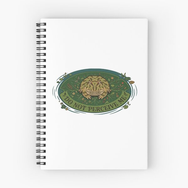 Item preview, Do Not Perceive Me Grumpy Pacman Frog Botanical Art designed and sold by Arc2020.