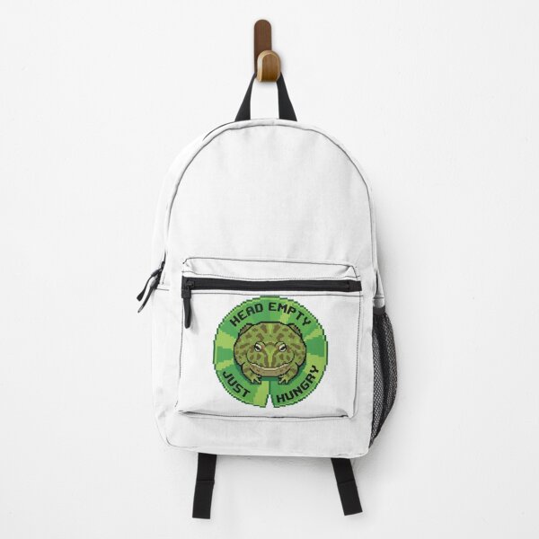 Item preview, Head Empty Just Hungry Pixel Art Pacman Frog designed and sold by Arc2020.