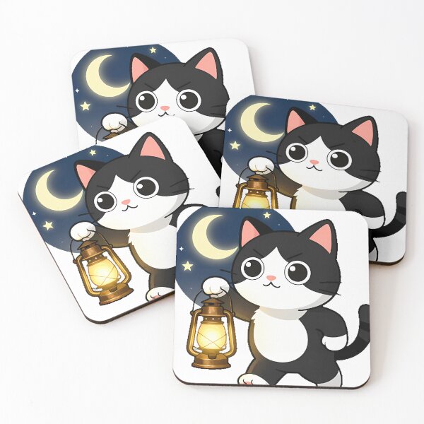 Item preview, Lantern Cat Night Walker designed and sold by pumsquare.