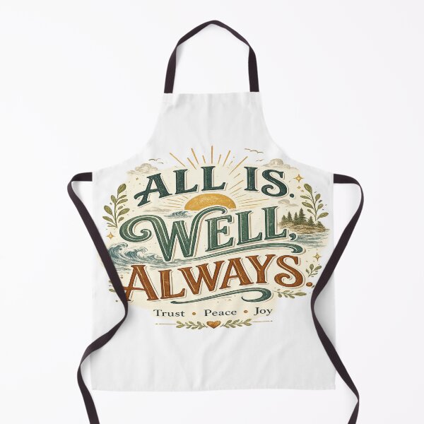 Item preview, All Is Well Always Inspirational Typography designed and sold by Sneh024.