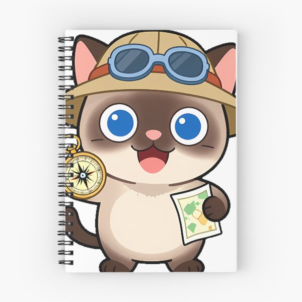 Item preview, Explorer Cat with Compass designed and sold by pumsquare.