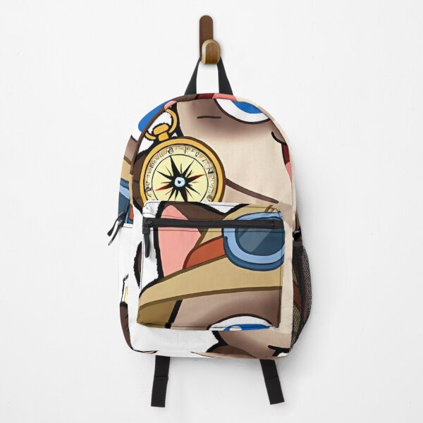 Item preview, Explorer Cat with Compass designed and sold by pumsquare.