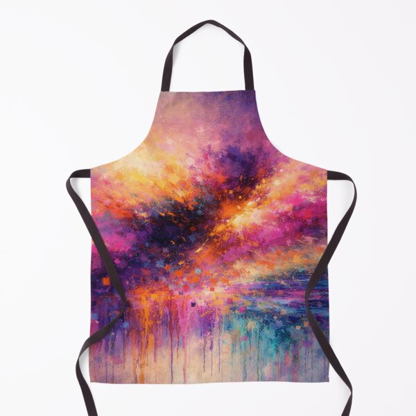 Item preview, Colorful Abstract Cloud - Purple and Gold Modern Art designed and sold by Joey Santiago.