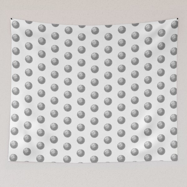 Item preview, Gray Basketball Line Art Illustration designed and sold by pattern-archive.