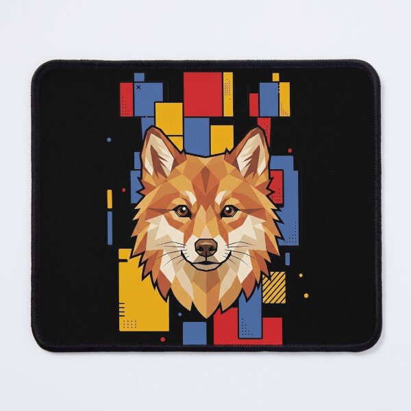 Item preview, Funny Finnish Spitz Colorful Blocks Geometric Art Mom Dad Kids designed and sold by FurryHavenPH.