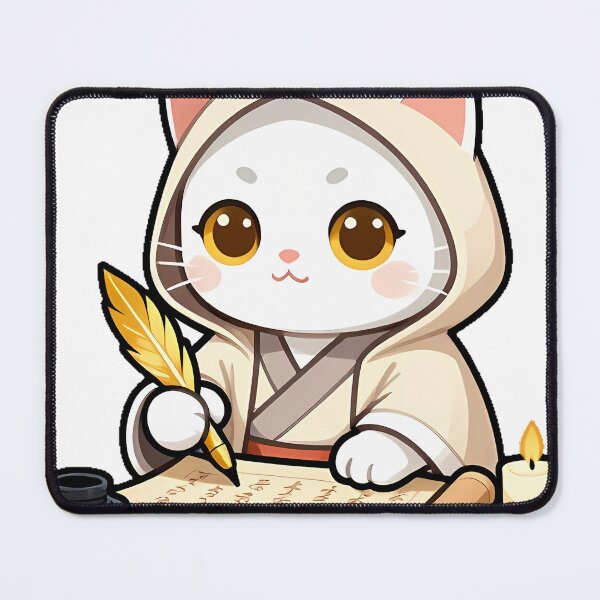 Item preview, Quill Cat Scribe designed and sold by pumsquare.